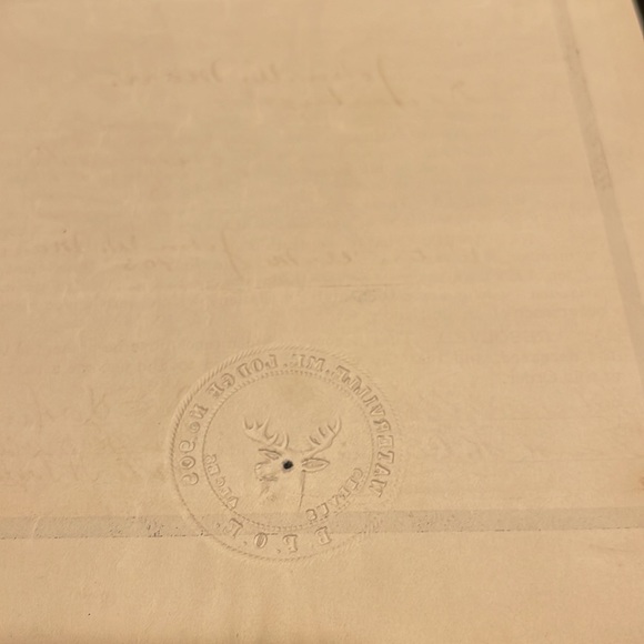 Antiquarian Ephemera: Benevolent and Protective Order of Elks, In Memoriam 1907 - Picture 4 of 4